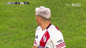 El delantero del Millonario no pudo convertir en el Superclásico. 