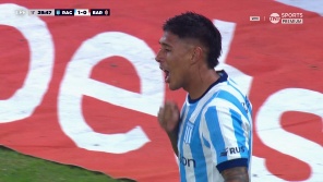 El volante de la Academia se anticipó para abrir el marcador en el Cilindro. 