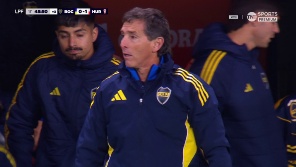 Merentiel estaba adelantado en el inicio de la jugada. 