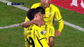 Wik anotó el 1-0 del equipo paraguayo en el Nuevo Gasómetro. 
