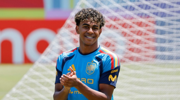 Lamine Yamal sorprendió al hablar de Messi en el Mundial