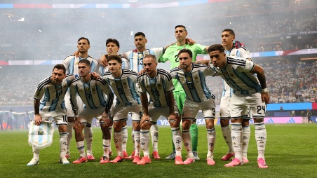 Formacion Argentina. Argentina vs Egipto. Octavos de Final Copa del Mundo 2026