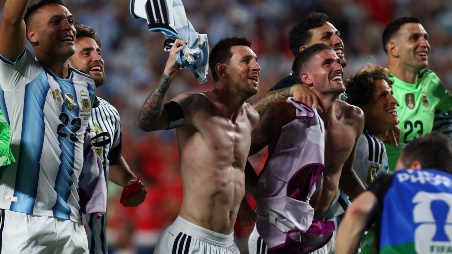 Argentina vs Suiza
Foto: FOTOBAIRES
Cuartos de Final. Copa Mundial de Futbol 202