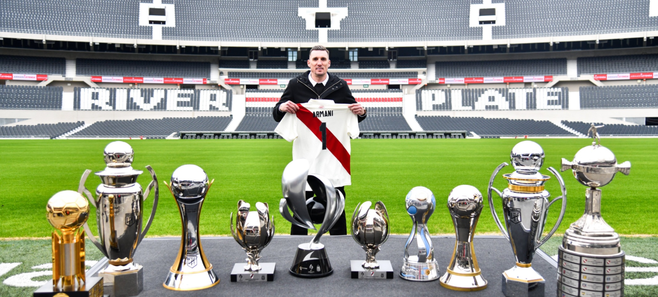 El emotivo mensaje de Armani en su despedida de River