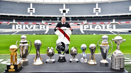 El emotivo mensaje de Armani en su despedida de River