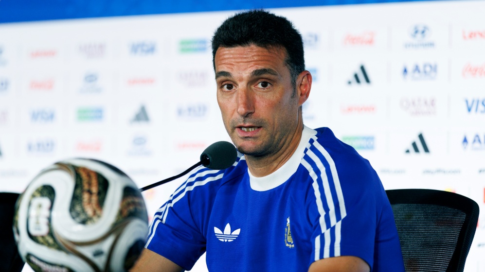 Lionel Scaloni rueda de prensa previo al encuentro con Inglaterra