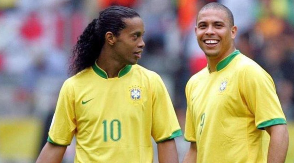 Ronaldinho y Ronaldo Nazario (Brasil)