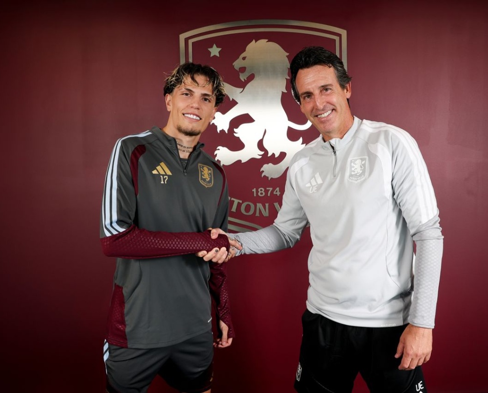 Confirmado: Alejandro Garnacho es presentado como nuevo jugador del Aston Villa
