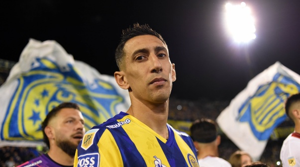 Angel Di Maria. Rosario Central vs San Lorenzo de Almagro. Fecha 15 Liga Profesional Argentina.