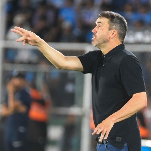 Incidencias del partido entre Blooming (Bolivia) vs River Plate (Argentina), en el estadio Ramón Aguilera Costas, por la Copa Sudamericana. FOTO/Enrique CANEDO @APGNoticiasBo