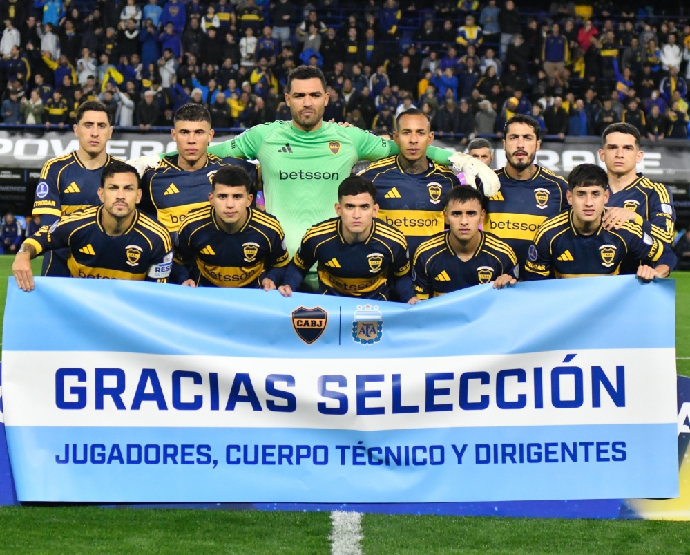 Boca vs O'Higgins. Copa Conmebol Sudamericana.