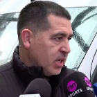 Riquelme hablando en Rancagua luego de la clasificación a octavos de final.