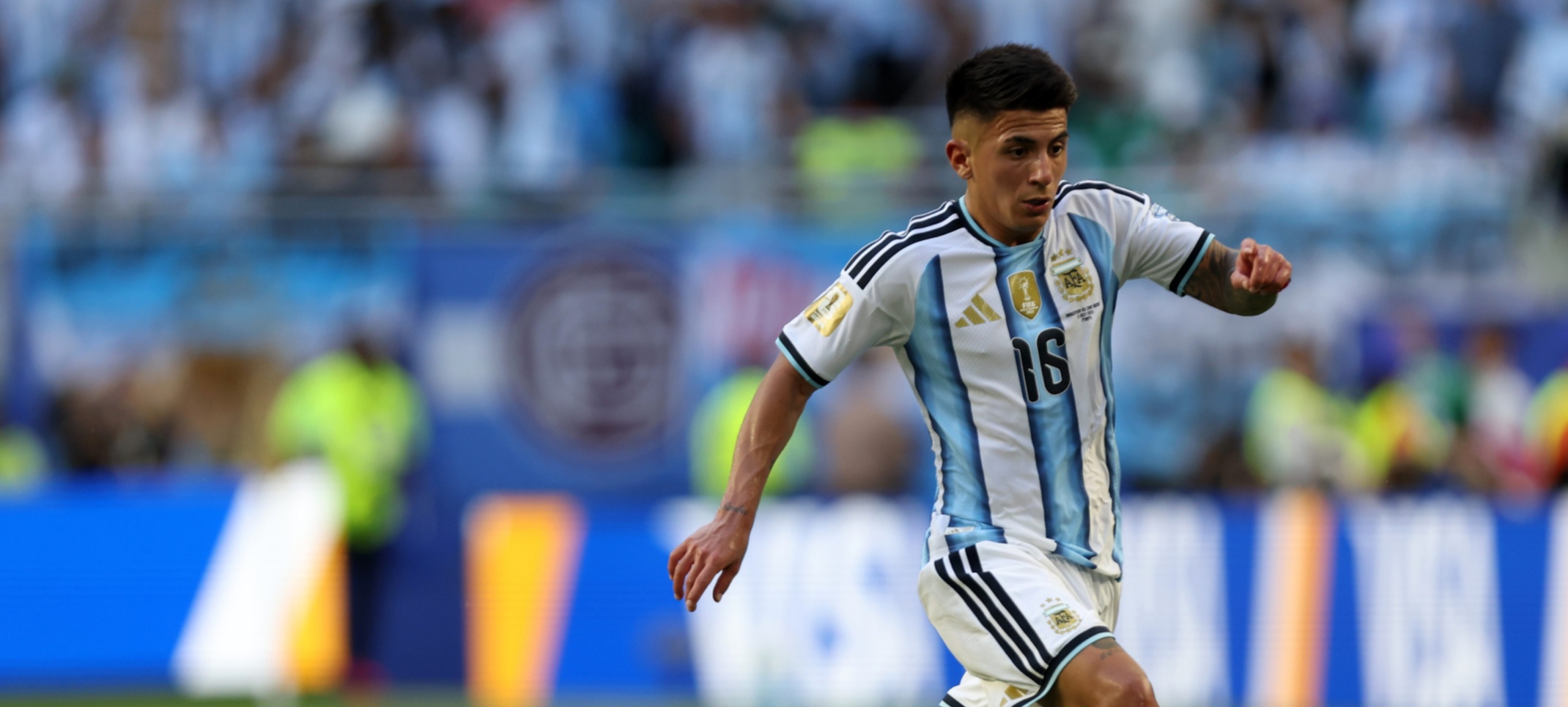 Thiago Almada. Argentina vs Cabo Verde. 16 avos de Final Copa del Mundo 2026