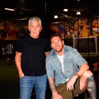 Lionel Messi y su padre