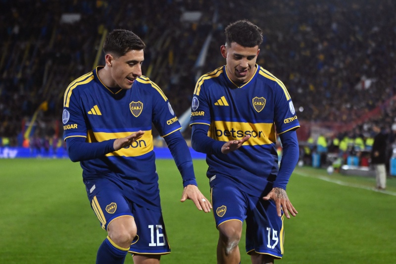 Boca vs Deportivo RecoletaFoto: FOTOBAIRESOctavos de Final. Copa Conmebol Sudamericana.