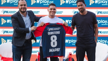 Juanfer Quintero en el Deportivo independiente de Medellin
