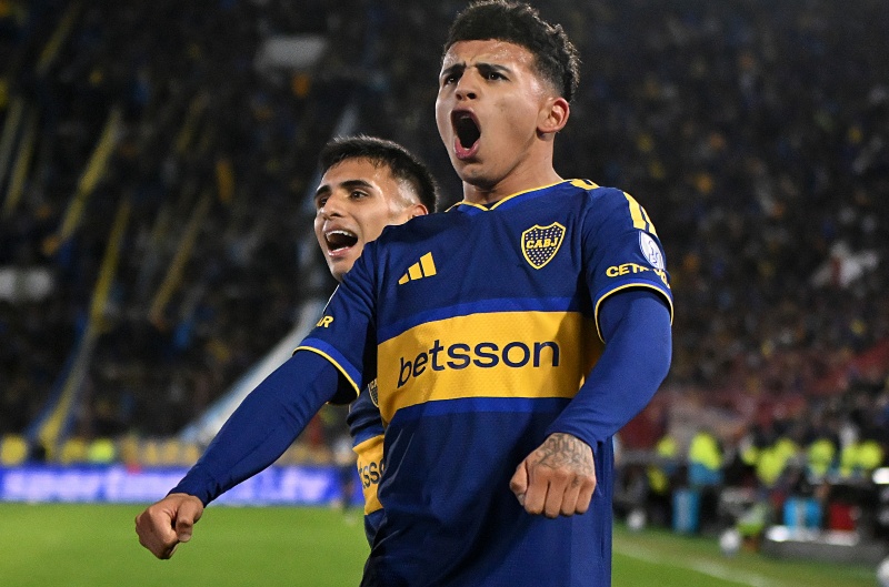Boca vs Deportivo RecoletaFoto: FOTOBAIRESOctavos de Final. Copa Conmebol Sudamericana.