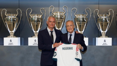 MOURINHO FUE PRESENTADO COMO DT DEL REAL MADRID