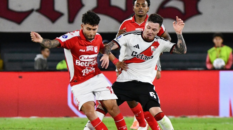 Independiente Santa Fe y River Plate octavos de final ida por la Copa CONMEBOL Sudamericana 2026