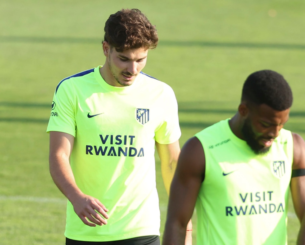 Julián Álvarez entrenamiento Atlético de Madir