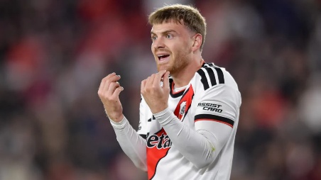 Beltrán reveló qué le dijo a Coudet tras quedarse fuera de la lista de River en la CONMEBOL Sudamericana
