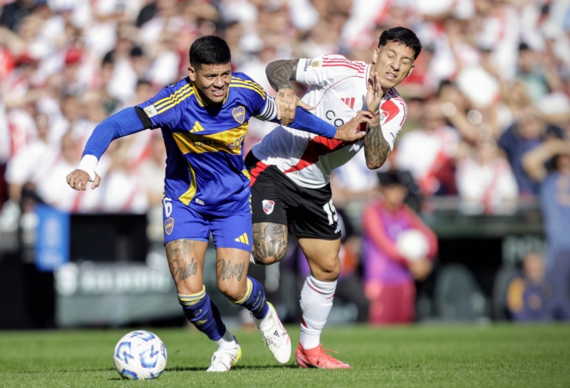 RIVER VS BOCA Fecha 15 Torneo Apertura Liga Profesional Argentina. 27/4/2025