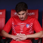 Julián Álvarez en el partido de Atlético de Madrid - Villarreal