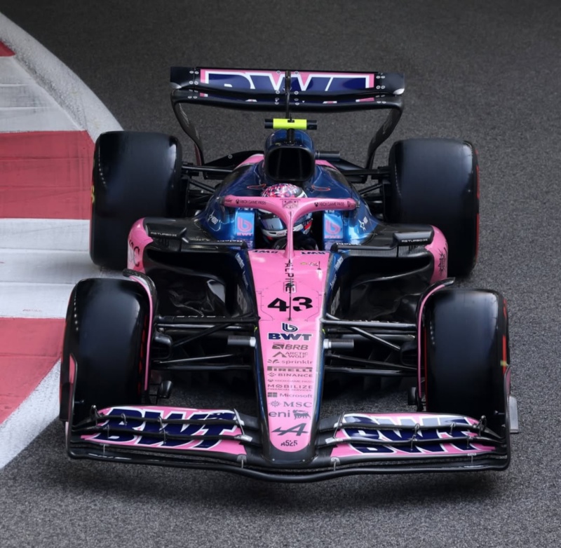 Franco Colapinto en el GP de Abu Dhabi 2025. 