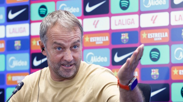 Rueda de prensa del FC Barcelona