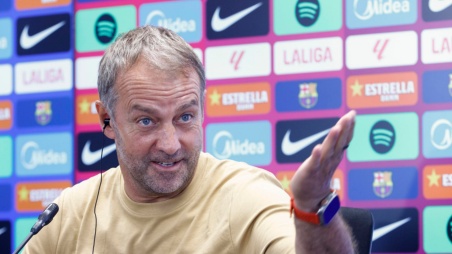 Rueda de prensa del FC Barcelona