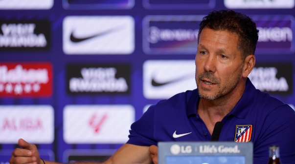 Simeone conferencia de prensa