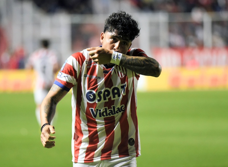 Cristian Tarragona. Union de Santa Fe vs Sarmiento de Junin. Fecha 7 Torneo Clausura Liga Profesional Argentina.