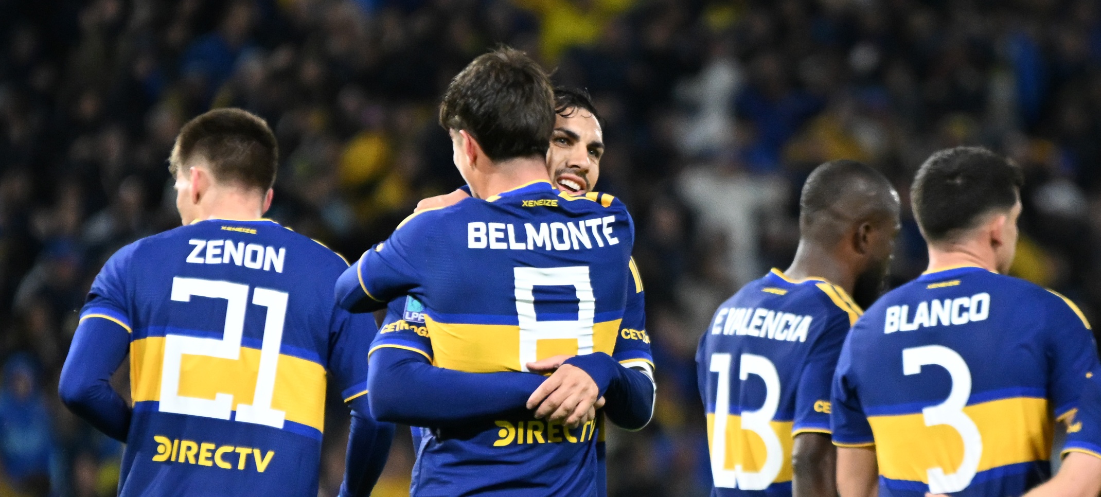 Tomas Belmonte y Leandro Paredes. Boca vs Lanus. Fecha 7 Torneo Clausura Liga Profesional Argentina.