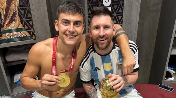 Lionel Messi y Paulo Dybala