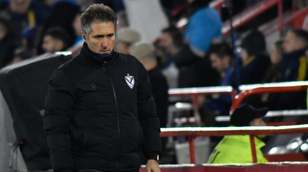 Guillermo Barros Schelotto en Boca vs Vélez Fecha 4 Torneo Clausura 2026