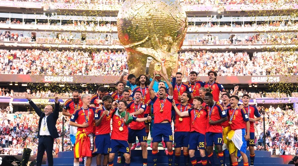 España campeón del Mundo
