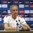 Luis Enrique en conferencia de prensa
