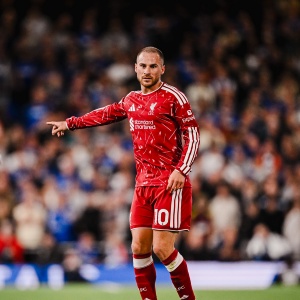 Alexis Mac Allister en Ipswich Town vs. Liverpool
