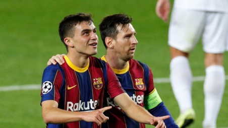 Pedri reveló cómo Lionel Messi lo ayudó al llegar al Barcelona