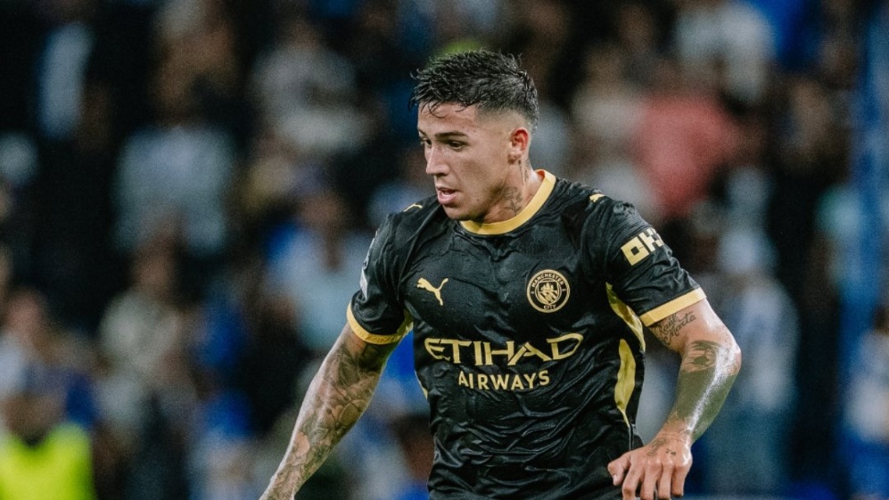 Enzo Fernández en Porto vs. Manchester City Champions League 2026