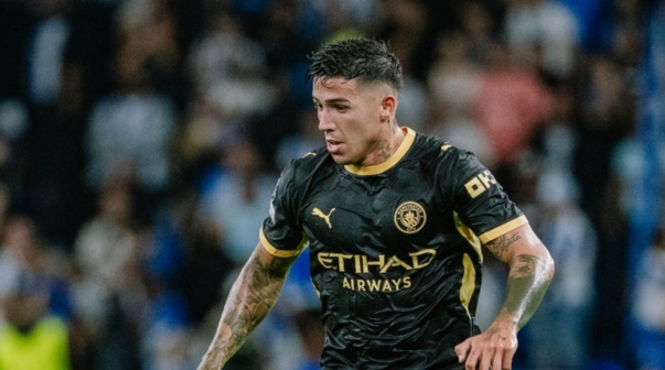 Enzo Fernández en Porto vs. Manchester City Champions League 2026
