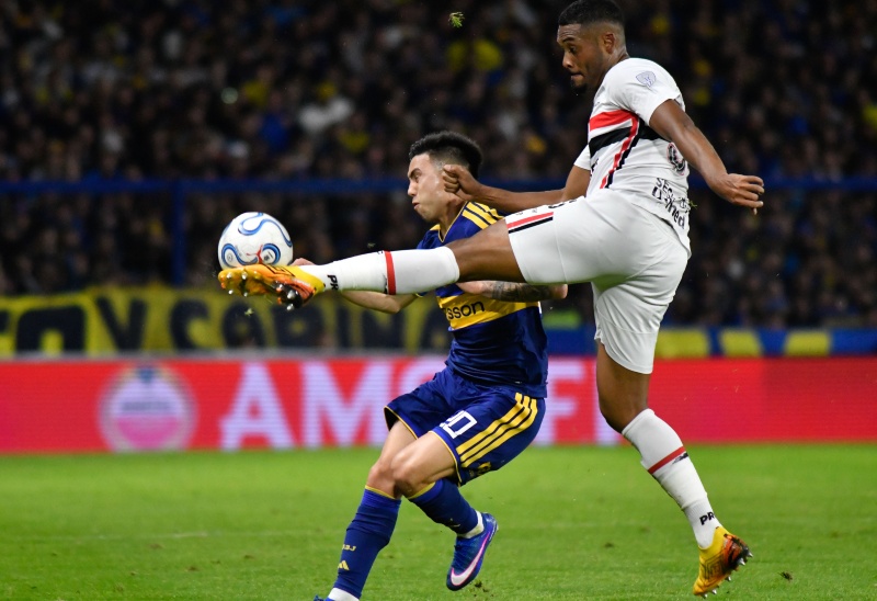 Boca vs San PabloFoto: FOTOBAIRESCuartos de Final Copa Conmebol Sudamericana.