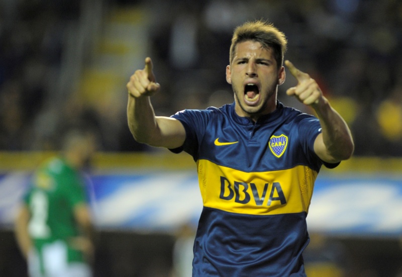 BUENOS AIRES, 27 DE SEPTIEMBRE DE 2015 .El Club Atletico Boca Juniors recibe en el Estadio Alberto J. Armando al Club Atletico Banfield por la fecha 26 del Torneo de Primera División AFA 2015.