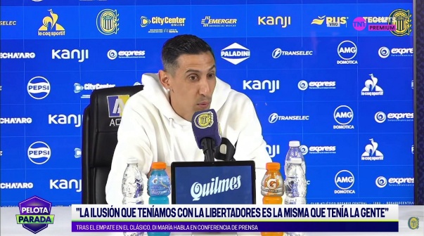 Ángel Dí María conferencia de prensa