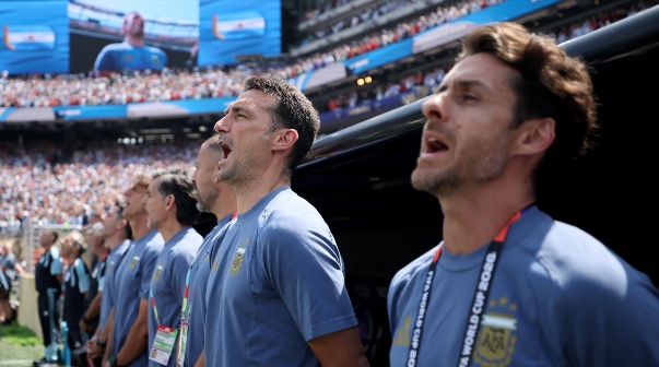 Cuerpo técnico de la selección argentina