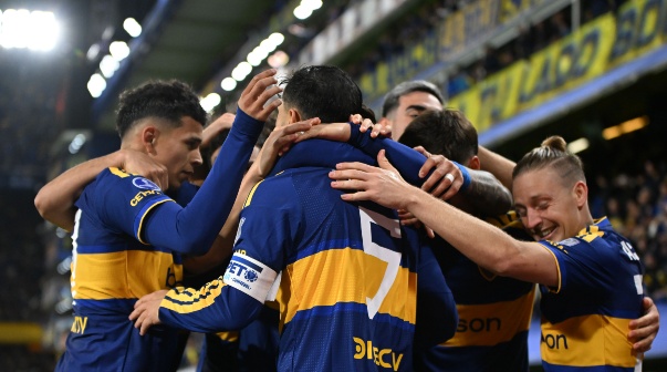 Boca Juniors gol ante San Pablo