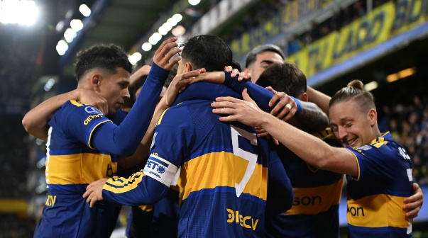 Boca Juniors gol ante San Pablo