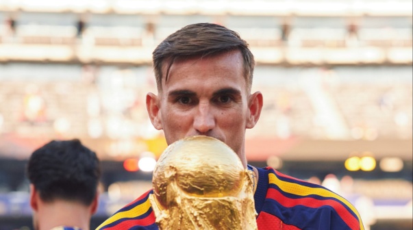 Fabián Ruiz campeón del mundo