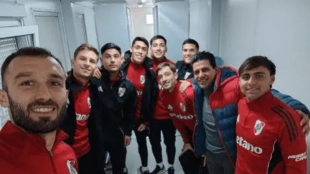 Los jugadores apartados del plantel profesional de River