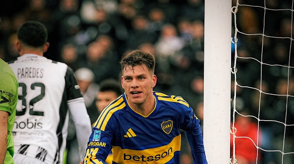 Kevin Zenon en Gimnasia de Mendoza vs. Boca Fecha 8 Torneo Clausura 2026